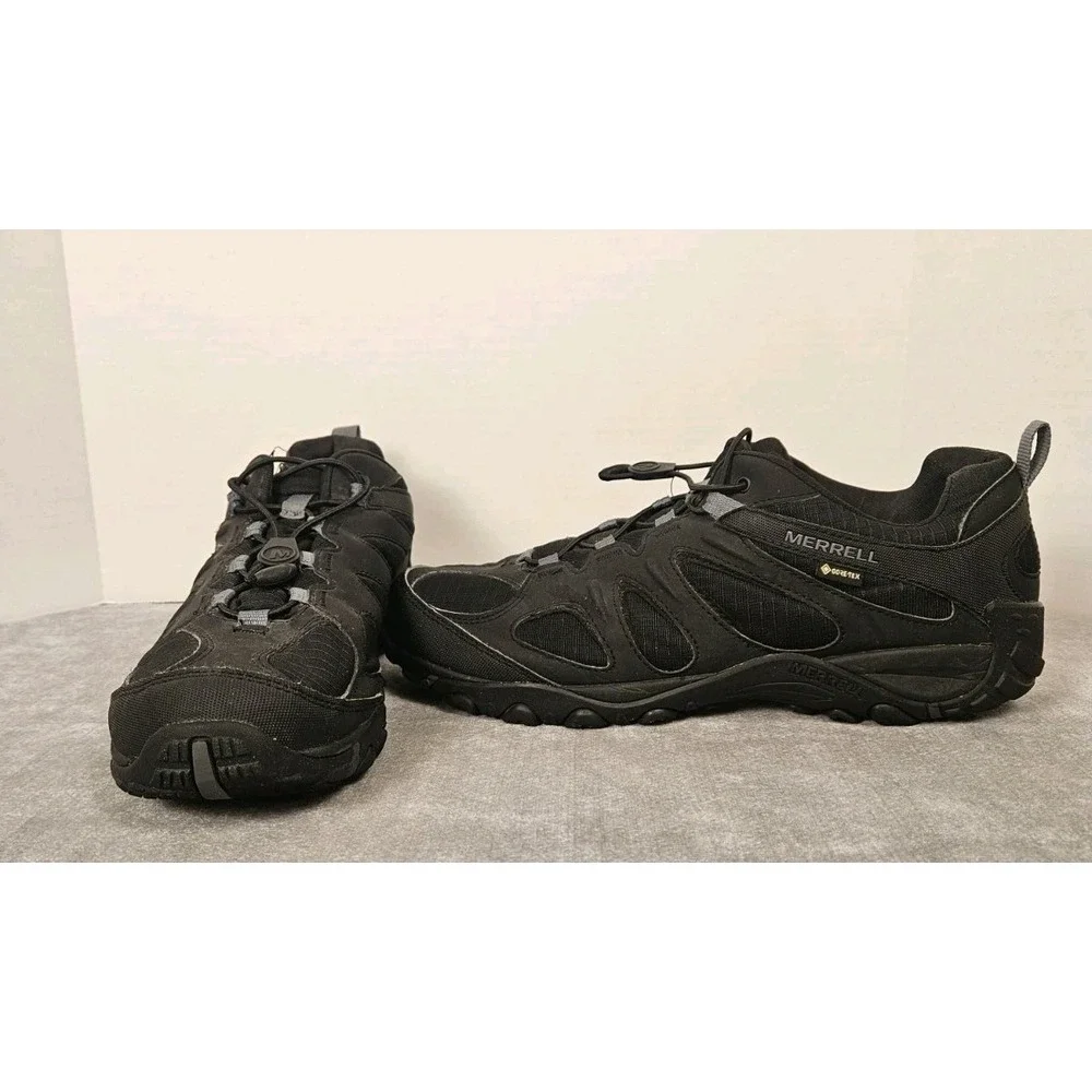 Merrell Yokota 2 Sport GORE-TEX Mens 14 Black Hiking Shoes Waterproof Trail...
